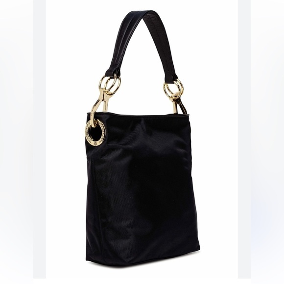 JPK Paris 75 Handbags - Jpk Paris 75 Black Shoulder Bag with Gold Details